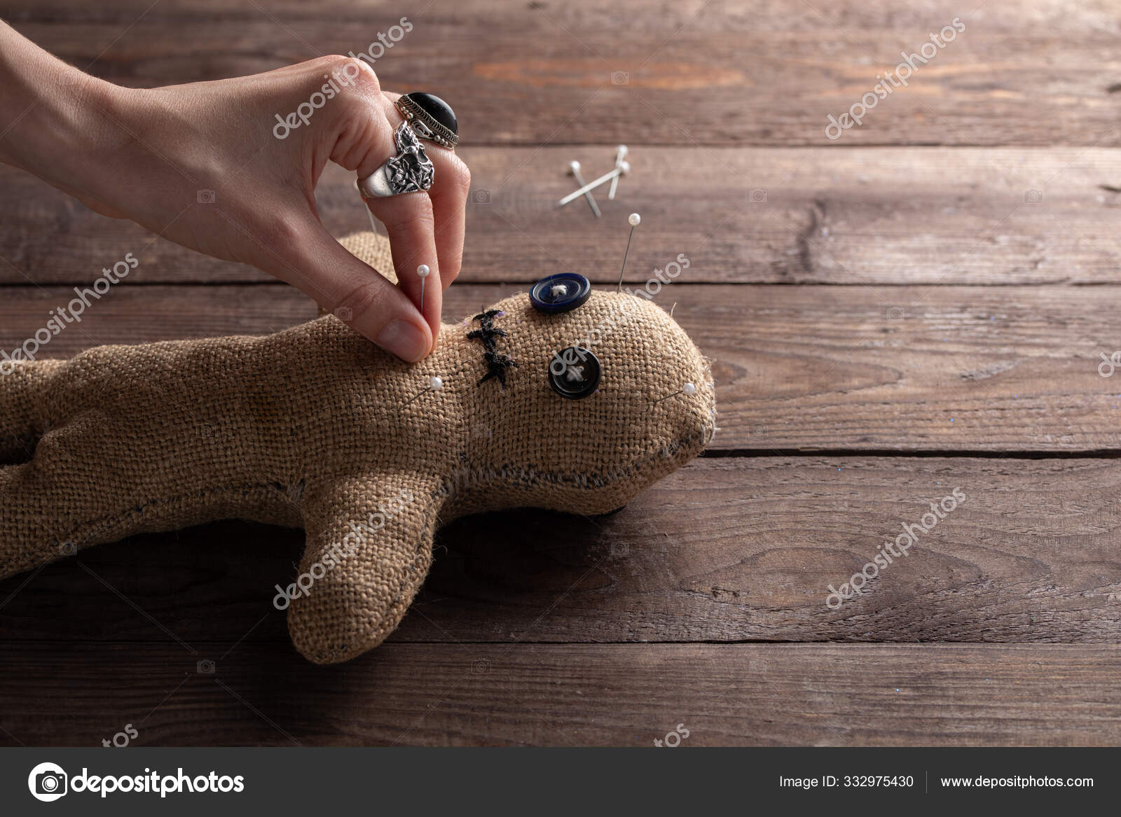 doll to stick pins in