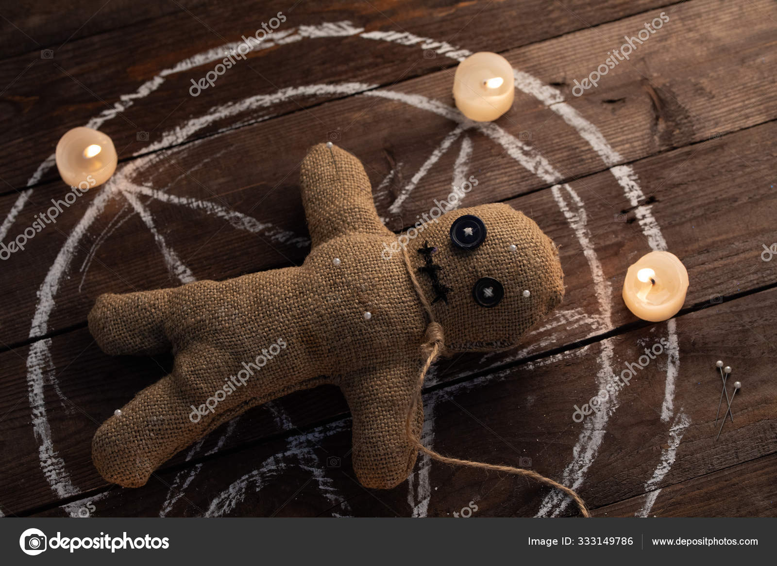 witch voodoo doll