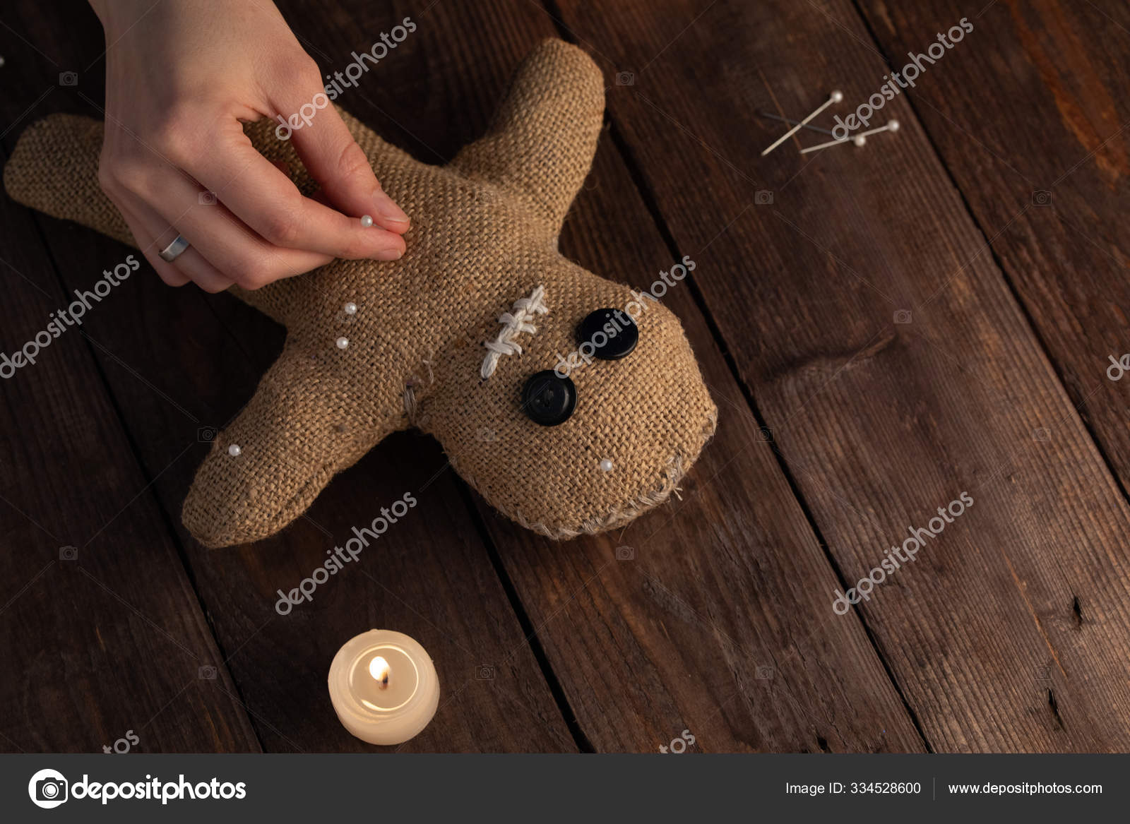 doll to stick pins in
