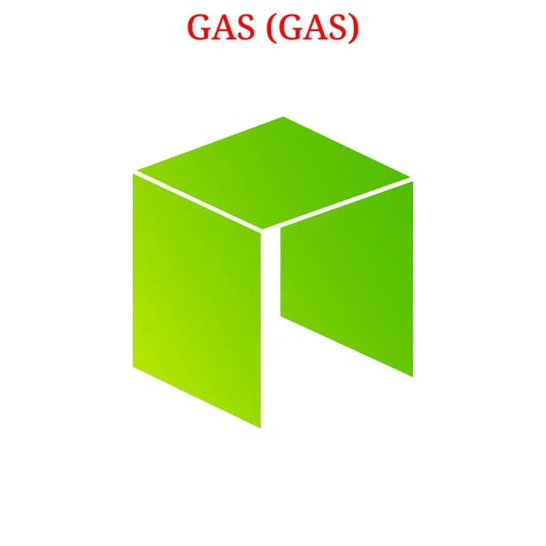 Vektor Gas (Gas) Logo — Stockvektor