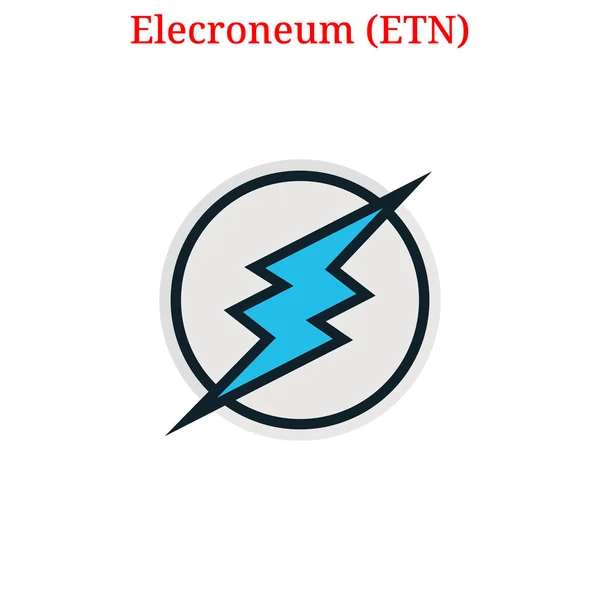Vector Elecroneum (ETN) logo — Stock Vector