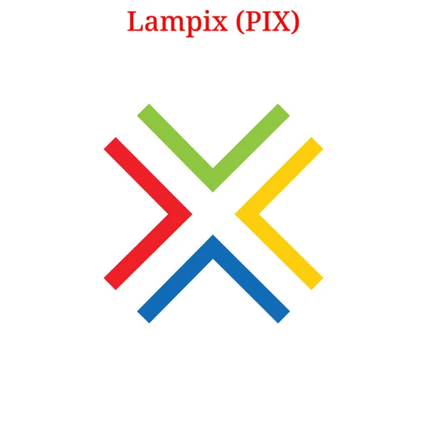 Logotipo do Vector Lampix (PIX) — Vetor de Stock