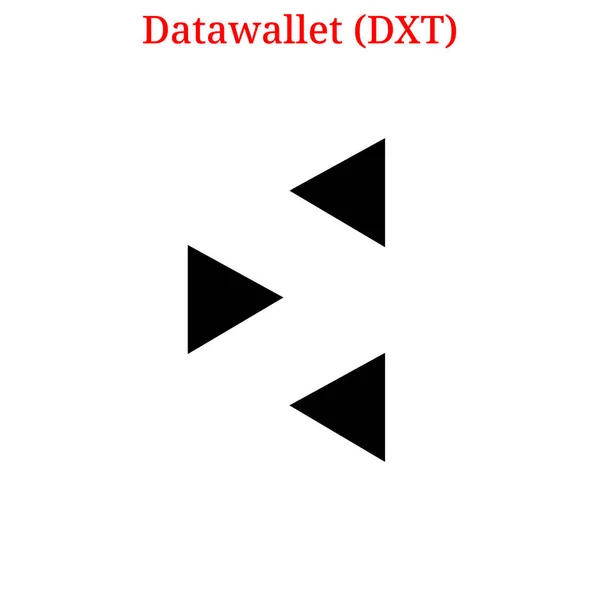 Logo de Vector Datawallet (DXT) — Archivo Imágenes Vectoriales
