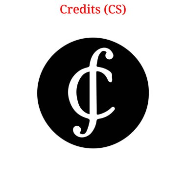 Kredi (Cs) logo vektör