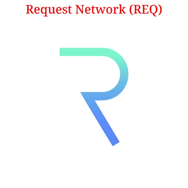 İstek ağ (Req) logo vektör — Stok Vektör