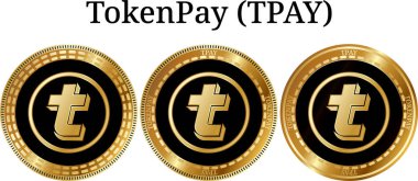 Fiziksel altın sikke Tokenpay (Tpay set)