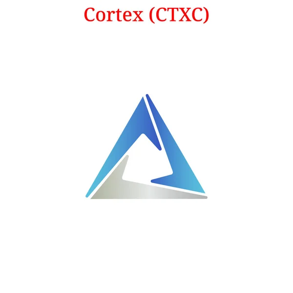 Logotipo do Vector Cortex (CTXC) — Vetor de Stock