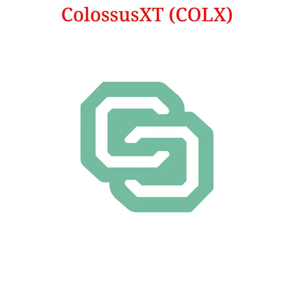 Векторний логотип ColossusXT (COLX) — стоковий вектор