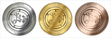  Kingn sikke (Knc) para seti.