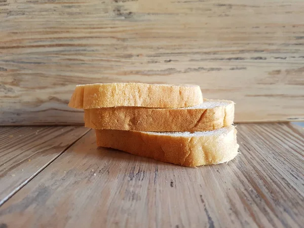 As delicadas fatias leves de baguete — Fotografia de Stock