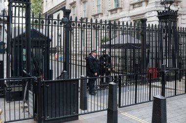 Londra polis Downing Street 10