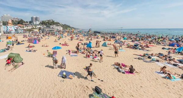 Playa de Bournemouth, Reino Unido — Foto de Stock