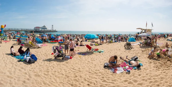 Bournemouth beach, İngiltere