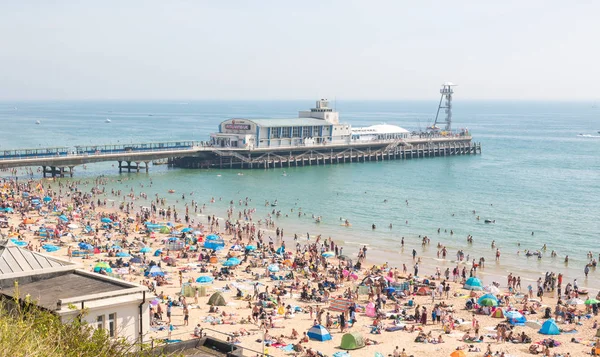 Bournemouth beach, İngiltere