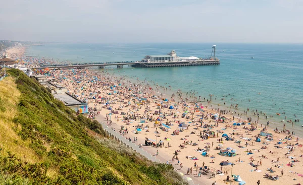 Bournemouth beach, İngiltere