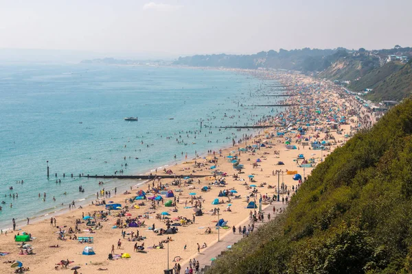 Bournemouth beach, İngiltere
