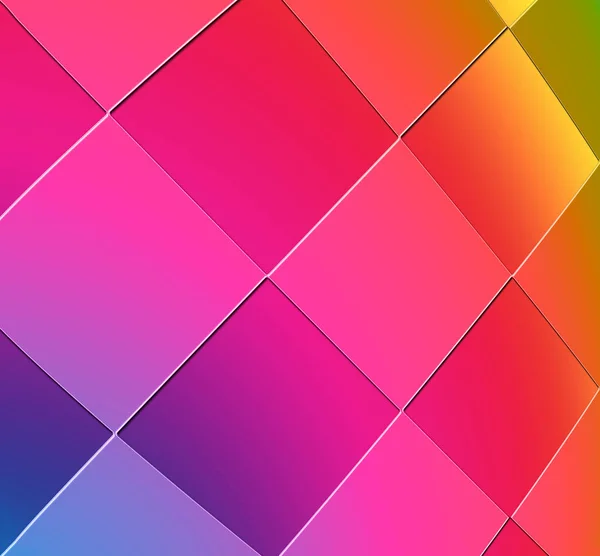 Diamond pattern background in vibrant colors