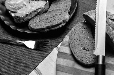 Fırında patates sebze ve mantar ile