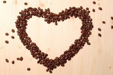 kahve çekirdekleri çerçevesinden