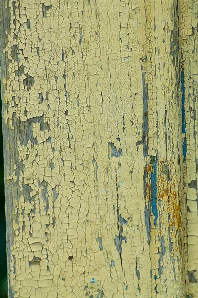 Tekstura starych malowanych drewnianych ścian — Zdjęcie stockowe