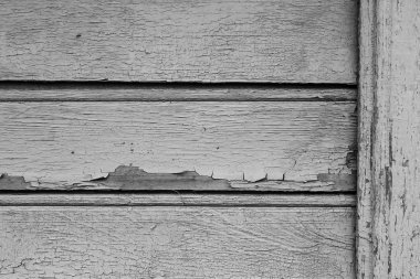 Kuru bir ahşap duvar eski boya
