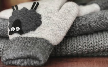 Örme Giyim detayları kazak