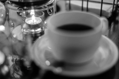 Kafede çay seremonisi