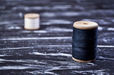 İş parçacığı üzerinde Tablo biriktirme. Bir makaraya zanaat için iş parçacığı. Ma