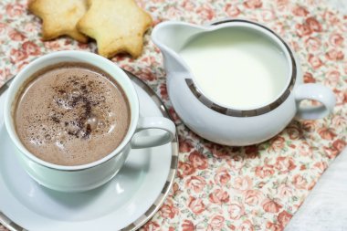 Kahvaltı taze ekmek, kurabiye ve reçel sekmesinde ile gözleme