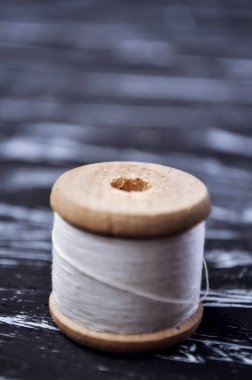 İş parçacığı üzerinde Tablo biriktirme. Bir makaraya zanaat için iş parçacığı. Ma