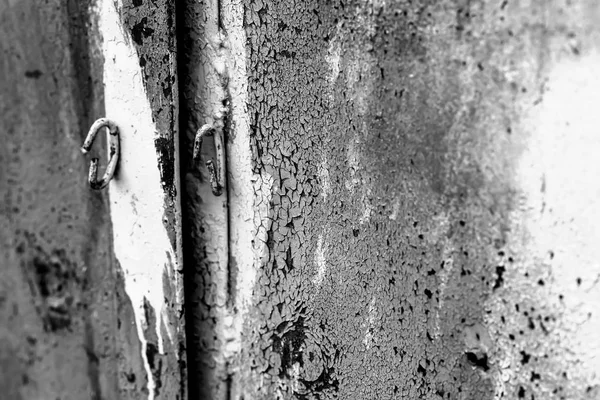 La texture des portes métalliques — Photo