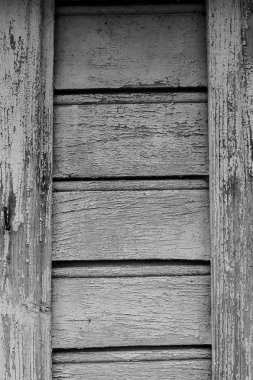 Kuru bir ahşap duvar eski boya