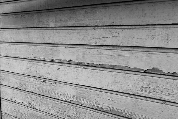 乾燥木製の壁上の古いペイント — ストック写真