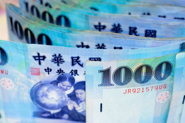 1000 Taiwan Dollars bill — Stock Photo, Image