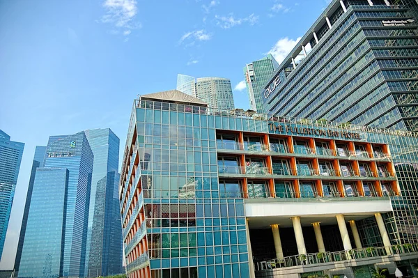 新加坡浮尔顿湾酒店 — 图库照片