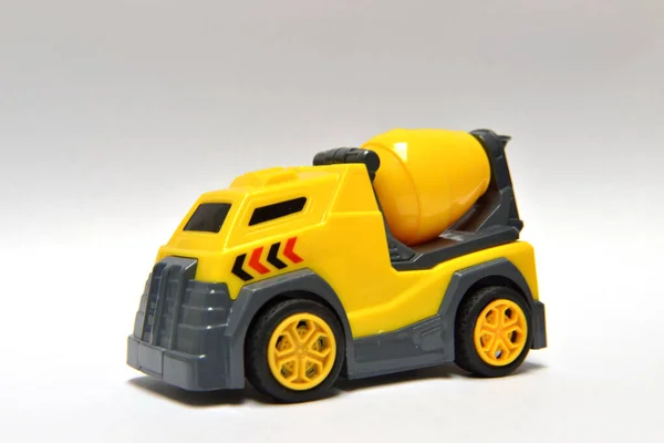 Car Toy Isolated White Background Selective Focus — Stock Photo, Image