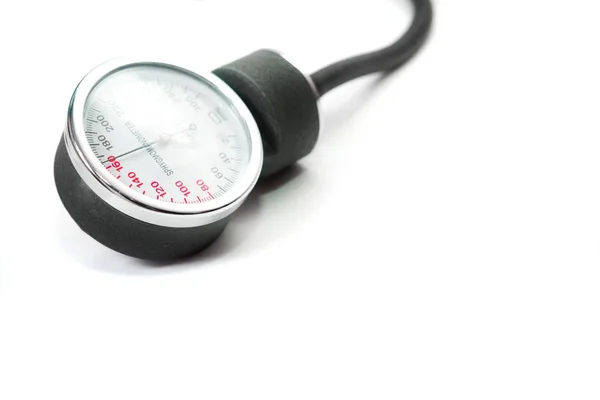 Blood Pressure Monitor Classic Blood Pressure Monitor Measuring Blood Pressure — Stock Photo, Image