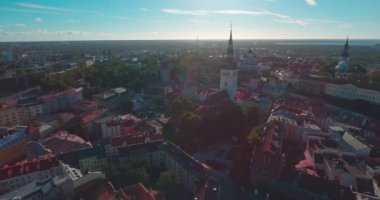 Tallinn 'in eski şehri, Estonya manzarası