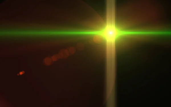Абстрактное изображение вспышки солнечного света — стоковое фото