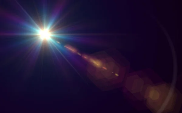 Soyut Lens Flare arka plan üzerinde ışık. Soyut aydınlatma arka plan için. Güzel ışık ışınları. Kolay fotoğraf üzerinde yer paylaşımı veya ekran filtresi eklemek