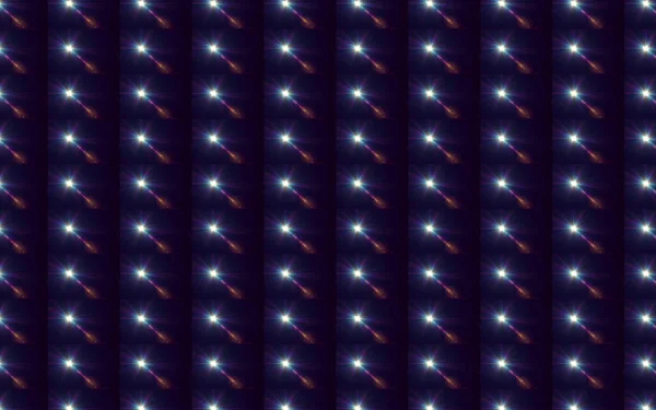 Telha abstrato de iluminação brilho da lente digital em fundo escuro — Fotografia de Stock