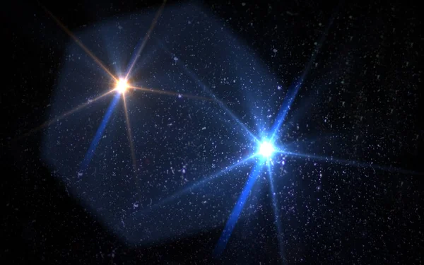 Αφηρημένα όμορφα φόντο γαλαξία και φώτα φωτοβολίδα φακό — Φωτογραφία Αρχείου