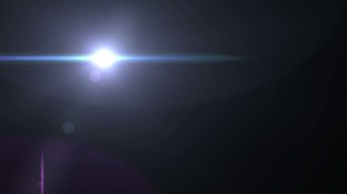 Mercek parlaması 4k video ile arka plan üzerinde ışık. Video üzerinde yer paylaşımı veya ekran filtresi eklemek kolay. Uzay ışık aura.