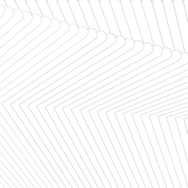 Illustration vectorielle abstraite des formes de ligne blanche. . — Image vectorielle