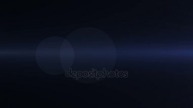 Soyut güzel galaksi arka planlar ve lens flare ışıklar. Renkli dijital lens flare hareketli video.