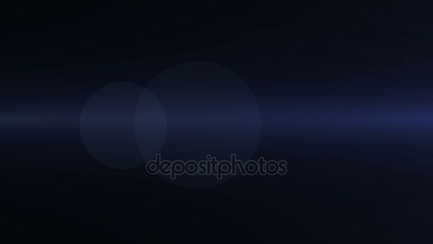 美しい銀河背景を抽象化し レンズのフレア ライト カラフルなデジタル レンズ フレアのモーション ビデオ — ストック動画