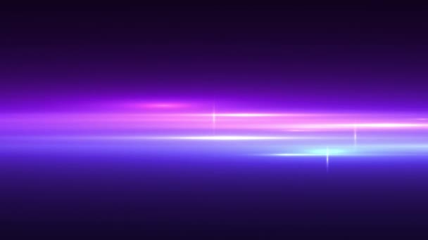 Absztrakt gyönyörű fény szivárgás lencse láng.Digitális flare vízszintes hatás.Optikai lencse flare hatása 4k felbontás.Színes Horizon Light.