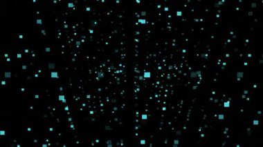 Soyut element teknolojinin arka planını noktalıyor. Dijital bağlantı konsepti arka planı