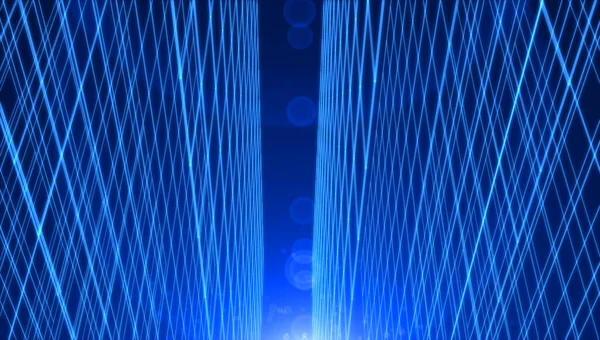 Abstract blue lines tech background.Digital lines texture concept