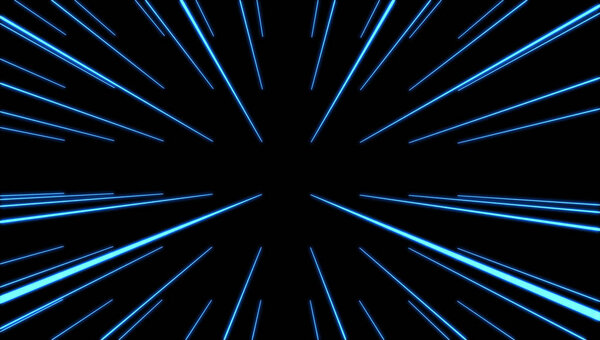 Abstract speed lines background illustration.Futuristic lines motionTechnology light effect